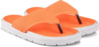 BERSACHE Men Flip Flops(Orange , 9)