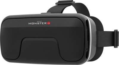 IRUSU VR 3D Glasses Headset For mobiles - Monster VR(Smart Glasses, Black)
