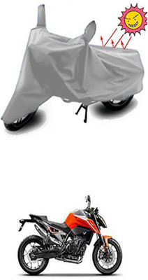 Auto Age Two Wheeler Cover for KTM(Silver)
