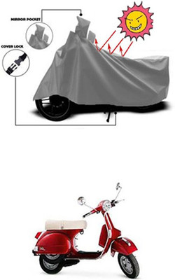 Auto Age Two Wheeler Cover for LML(Grey)