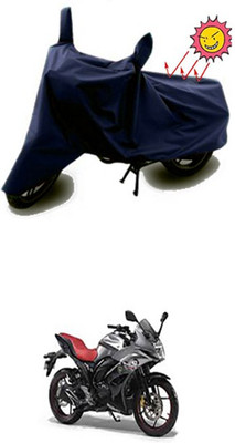 Auto Age Two Wheeler Cover for Suzuki(Blue)