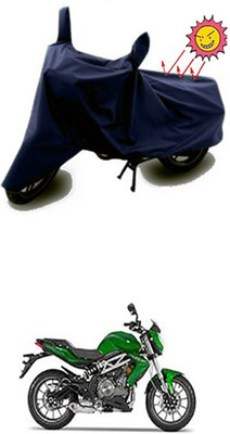 GOODLIFE Two Wheeler Cover for DSK Benelli(Blue)