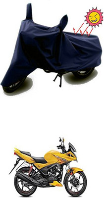 Auto Age Two Wheeler Cover for Hero(Ignitor, Blue)