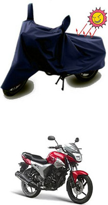 Auto Age Two Wheeler Cover for Yamaha(SZ X, Blue)