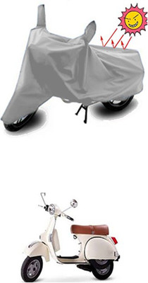 Auto Age Two Wheeler Cover for LML(Silver)