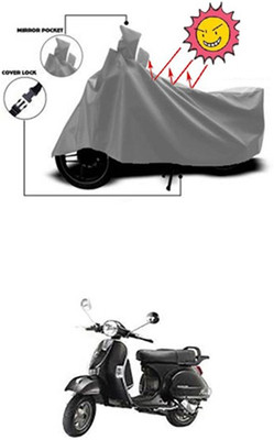 Auto Age Two Wheeler Cover for LML(Grey)