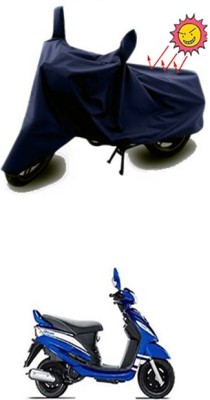 Auto Age Two Wheeler Cover for Mahindra(Rodeo RZ, Blue)