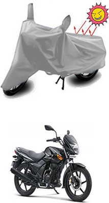 Auto Age Two Wheeler Cover for TVS(Silver)