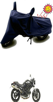 Auto Age Two Wheeler Cover for Ducati(Blue)