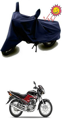 Auto Age Two Wheeler Cover for Yamaha(Gladiator, Blue)