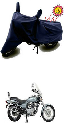 Auto Age Two Wheeler Cover for Bajaj(Blue)