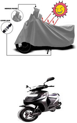 Auto Age Two Wheeler Cover for Avon(Grey)