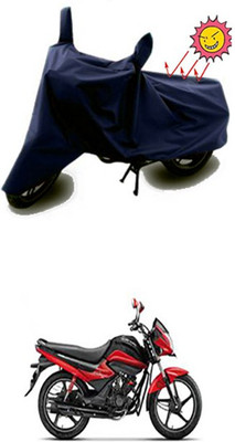Auto Age Two Wheeler Cover for Hero(Blue)