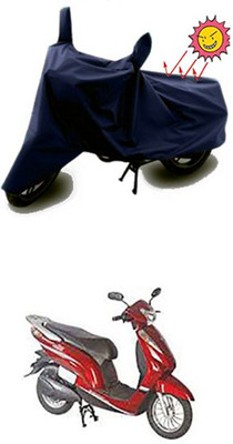 Auto Age Two Wheeler Cover for Avon(Blue)