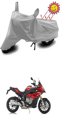 Auto Age Two Wheeler Cover for BMW(Silver)