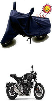 Auto Age Two Wheeler Cover for Bajaj(Blue)