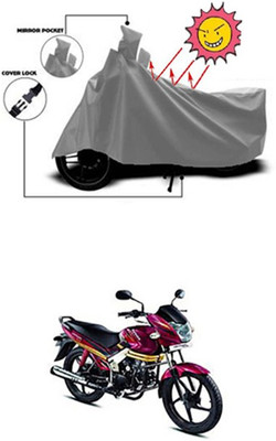 Auto Age Two Wheeler Cover for Mahindra(Grey)