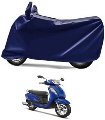 RONISH Two Wheeler Cover for Suzuki(Access 125, Blue)