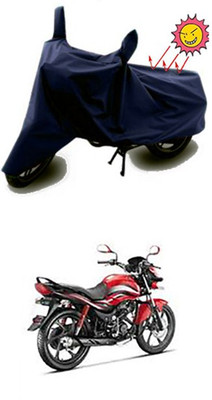 Auto Age Two Wheeler Cover for Hero(Blue)