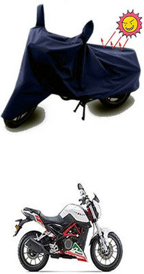Auto Age Two Wheeler Cover for DSK Benelli(TNT 25, Blue)