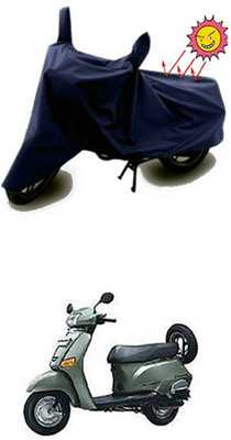 Auto Age Two Wheeler Cover for Honda(Blue)