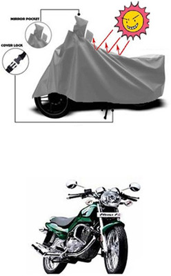 Auto Age Two Wheeler Cover for TVS(Grey)