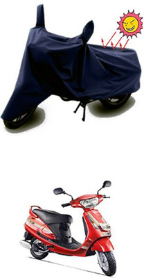 Auto Age Two Wheeler Cover for Mahindra(Duro DZ, Blue)