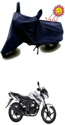 Auto Age Two Wheeler Cover for Yamaha(SZ-S, Blue)