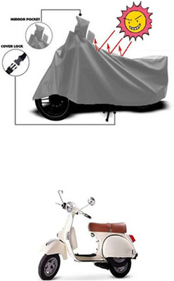 Auto Age Two Wheeler Cover for LML(Grey)