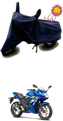 Auto Age Two Wheeler Cover for Suzuki(Blue)