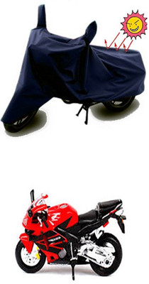 Auto Age Two Wheeler Cover for Honda(Blue)