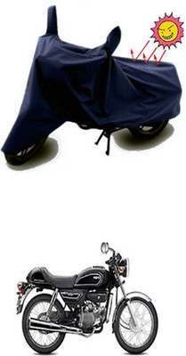 Auto Age Two Wheeler Cover for Hero(Splendor Pro Classic, Blue)