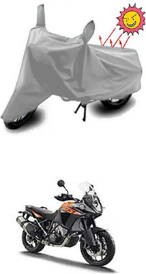 GOODLIFE Two Wheeler Cover for KTM(Silver)