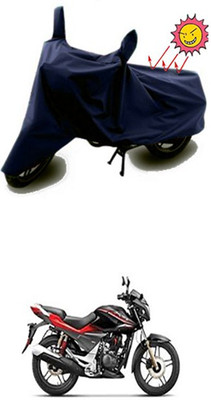 Auto Age Two Wheeler Cover for Hero(CBZ Extreme, Blue)