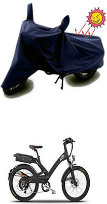 Auto Age Two Wheeler Cover for Hero(Blue)