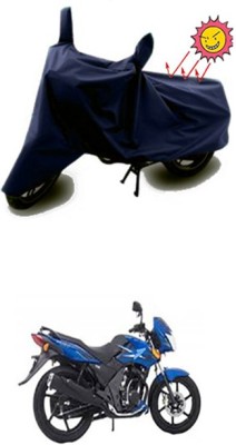 Auto Age Two Wheeler Cover for TVS(Flame SR125, Blue)