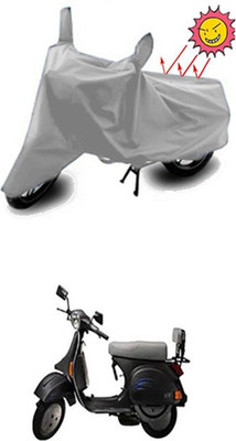 Auto Age Two Wheeler Cover for LML(Silver)