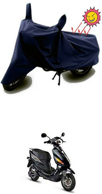 Auto Age Two Wheeler Cover for Hero(Electric Cruz, Blue)