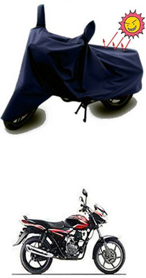 Auto Age Two Wheeler Cover for Bajaj(Blue)