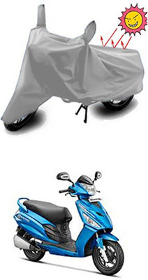 GOODLIFE Two Wheeler Cover for Hero(Maestro Edge, Silver)