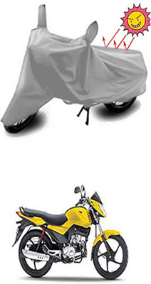 Auto Age Two Wheeler Cover for Mahindra(Stallio, Silver)