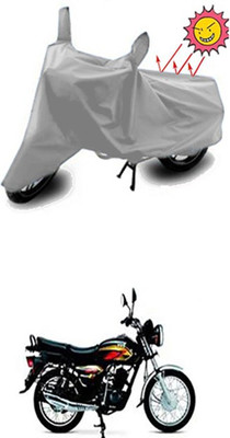 Auto Age Two Wheeler Cover for TVS(Max 4R, Silver)