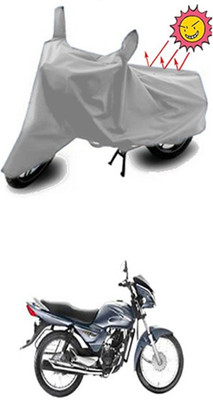 Auto Age Two Wheeler Cover for Suzuki(Silver)