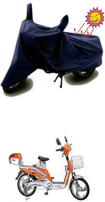 Auto Age Two Wheeler Cover for Avon(Blue)