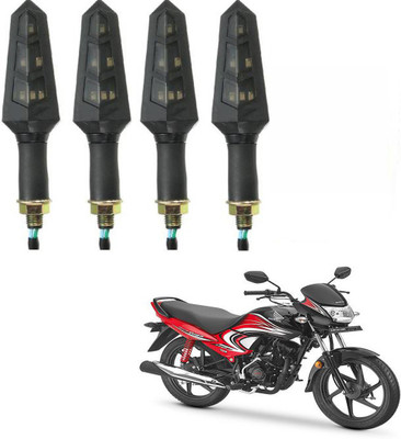 BRPEARl Side LED Indicator Light for Honda Dream Yuga(Orange)