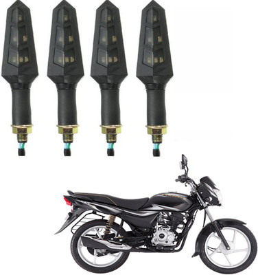 BRPEARl Side LED Indicator Light for Bajaj Platina(Orange)