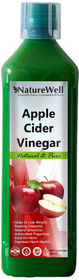 Naturewell Apple Cider Vinegar For Weight Loss With Mother Of Vinegar Vinegar (500ML RE) Vinegar(500 ml)