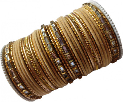 Anshi Creations Metal Bangle Set(Pack of 34)