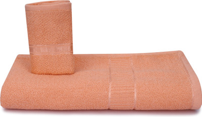 B S NATURAL Terry Cotton 280 GSM Hand Towel Set
