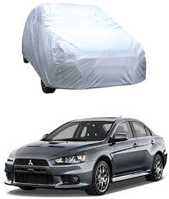 Auto Age Car Cover For Mitsubishi Lancer (Without Mirror Pockets)(Silver)